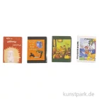 Artikelbild 1 des Artikels “Miniatur Deko Bücher, 1,9 x 0,3 x 2,6 cm, 4 Stück “