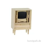 Artikelbild 1 des Artikels “Miniatur Fernsehschränkchen, Holz, 58 x 35 x 83 mm “