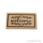 Artikelbild 1 des Artikels “Miniatur Fußmatte, Kork, 2 Stück, 5,5 x 3,5 cm “