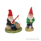 Artikelbild 1 des Artikels “Miniatur Gartenzwerge, Angel + Schaufel, 2 Stück “