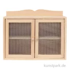 Artikelbild 1 des Artikels “Miniatur Hängeschrank mit Gitter, Natur, 10 x 3,5 x 7 cm “