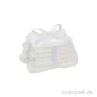 Artikelbild 1 des Artikels “Miniatur Handtuch Set, Weiß, 3,5 x 2,5 x 3 cm “