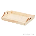Artikelbild 1 des Artikels “Miniatur Holz-Tablett, 6,6 x 4,4 x 1,2 cm “