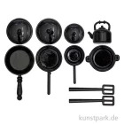 Artikelbild 1 des Artikels “Miniatur Kochutensilien, Schwarz, 7-teilig “