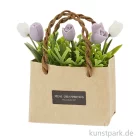 Artikelbild 1 des Artikels “Miniatur Papiertasche mit Blumen, 4,2 x 1,8 x 5,6 cm “