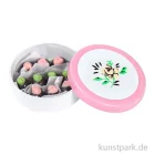 Artikelbild 1 des Artikels “Miniatur Pralinenschachtel Rund, Durchmesser 2,5 cm “