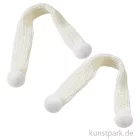 Artikelbild 1 des Artikels “Miniatur Schal, Beige, ca. 15 cm, 2 Stück “