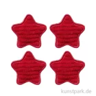 Artikelbild 1 des Artikels “Miniatur Stoffstern, Rot, 3,5 cm, 4 Stück “