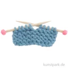 Artikelbild 1 des Artikels “Miniatur Strickzeug, Blau, 6,5 x 0,5 x 2,5 cm “