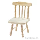 Artikelbild 1 des Artikels “Miniatur Stuhl, Holz, Natur, 4,5 x 5 x 7,5 cm “