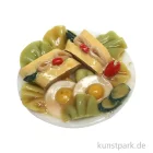 Artikelbild 1 des Artikels “Miniatur Teller mit Brotzeit, Durchmesser 3 cm “