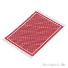 Artikelbild 1 des Artikels “Miniatur Teppich, Rot, 10 x 15 cm “