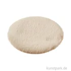 Artikelbild 1 des Artikels “Miniatur Teppich Rund, Beige, 12 cm “