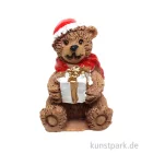 Artikelbild 1 des Artikels “Miniatur Weihnachtsbär mit Geschenk, 3 cm “