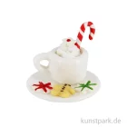 Artikelbild 1 des Artikels “Miniatur Weihnachtstasse mit Cappuccino + Keksen, 12 x 10 mm “