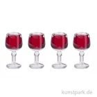 Artikelbild 1 des Artikels “Miniatur Weingläser, 2 cm, 4 Stück “