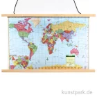 Artikelbild 1 des Artikels “Miniatur Weltkarte Geographisch, 7,5 x 5 cm “