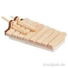Artikelbild 1 des Artikels “Miniatur Xylophon, Holz, Natur, 3,5 x 1,7 x 5,5 cm “
