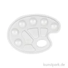 Artikelbild 1 des Artikels “Mischpalette aus Kunststoff, Oval mit Griffloch, 10 Mischmulden “