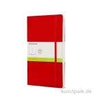 Artikelbild 1 des Artikels “MOLESKINE Notizbuch Softcover - Scharlachrot - Blanko, 192 Seiten 13x21cm“