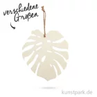 Artikelbild 1 des Artikels “Monstera Blatt aus Holz mit Aufhänger “