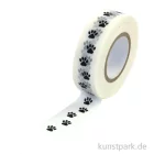 Artikelbild 1 des Artikels “Motiv-Klebeband Washi Tape - Pfotenabdrücke, 15 mm, Rolle 15m “