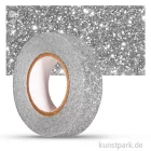 Artikelbild 1 des Artikels “Motiv-Klebeband Washitape - Glitter - 15 mm - 5 m Rolle Einzelfarbe | Silber“