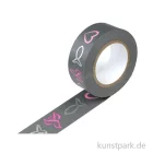 Artikelbild 1 des Artikels “Motiv-Klebeband Washitape - Grau-Pink-Silber, 15 mm, 10 m Rolle “