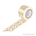 Artikelbild 1 des Artikels “Motiv-Klebeband Washitape - Sterne gold, 30 mm, 10 m Rolle “