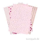 Artikelbild 1 des Artikels “Motivpapier Block - Metallisch Roségold, 20 Blatt “