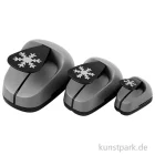 Artikelbild 1 des Artikels “Motivstanzer XXL Schneeflocke, Größe 25+49+75 mm, 3 Stück sortiert “