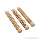 Artikelbild 1 des Artikels “Motivwalze - Roller mit Muster, Holz, Love, 11 x 1,5 cm, 3 Stück “