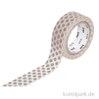 Artikelbild 1 des Artikels “MT Masking Tape Dot Milk Tea, 15 mm, 7 m Rolle “