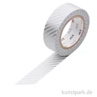 Artikelbild 1 des Artikels “MT Masking Tape Stripe Silver - 15 mm, 7 m Rolle “