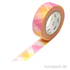 Artikelbild 1 des Artikels “MT Masking Tape Triangle and Diamond Pink - 15 mm, 7 m Rolle “
