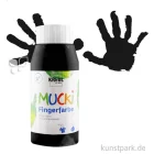 Artikelbild 1 des Artikels “MUCKI Fingerfarbe - cremig & pastos 750 ml | Schwarz“