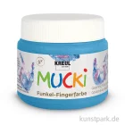 Artikelbild 1 des Artikels “MUCKI Funkel-Fingerfarbe 150 ml Einzelfarbe | Diamanten-Blau“