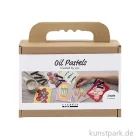 Artikelbild 1 des Artikels “Ölpastell Set mit 8 Karten zum Ausmalen “