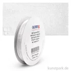 Artikelbild 1 des Artikels “Organza-Band - 10 mm Breite - 10 m Länge Einzelfarbe | Weiß“