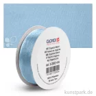 Artikelbild 1 des Artikels “Organza-Band - 25 mm Breite - 5 m Länge Einzelfarbe | Hellblau“