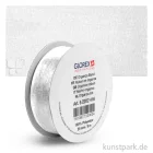 Artikelbild 1 des Artikels “Organza-Band - 25 mm Breite - 5 m Länge Einzelfarbe | Weiß“