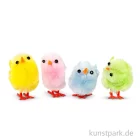 Artikelbild 1 des Artikels “Oster-Küken aus Chenille - 4 Pastellfarben, Höhe 30 mm, 12 Stück “