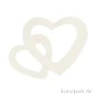 Artikelbild 1 des Artikels “Pailletten Doppelherz, 31x22 mm, 10 g - creme “