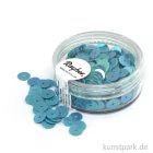 Artikelbild 1 des Artikels “Pailletten Glatt - 6 mm - 6 g Dose Farbe | Irisierend Blau“