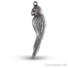 Artikelbild 1 des Artikels “Papagei Metall-Anhänger mit Öse - Silber, 35 mm, 1 Stück “
