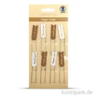 Artikelbild 1 des Artikels “Paper Clips - Thank you, 8 Stück sortiert Gold“