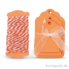 Artikelbild 1 des Artikels “Papier-Etiketten und Band, 15 Stk - Orange “