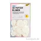 Artikelbild 1 des Artikels “Papierblumen, 20-55mm, 30 Stück, weiß sortiert “