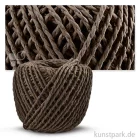 Artikelbild 1 des Artikels “Papiergarn 2,5-3 mm, 150g Einzelfarbe | Dunkelbraun“