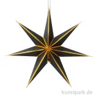 Artikelbild 1 des Artikels “Papierstern zum Aufhängen, Schwarz Gold, Durchmesser 45 cm “